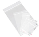 50pcs Pack Paper Display Cards for Jewelry Storage with Plastic Packing Bags