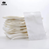 50pcs Jewelry Packaging & Display Bags Safety BPA Silicone Beads Package 2 Sizes
