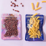 50pcs Clear Holographic Ziplock Bags for Jewelry Storage