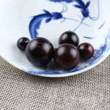 50pcs Rosewood Round Wood Beads 6-20mm Pick Size DIY Jewelry Buddhism Charms