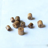 50pcs Wooden Spacer Beads 6x6 8x8mm Cylinder Craft Charm DIY Jewelry Making