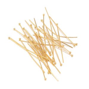 50pcs Stainless Steel Ball Pins for Beading DIY Making Head Findings