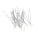 50pcs Stainless Steel Flat Head Pins for Beading DIY Making