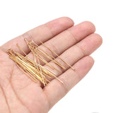 50pcs Stainless Steel Flat Head Pins for Beading DIY Making