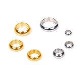 50pcs Stainless Steel Spacer Beads 2-10mm DIY Jewelry Making Charms