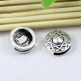 50pcs Tibetan Silver Slider Hat Bracelet Necklace DIY Accessory 14mm