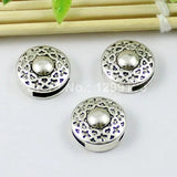 50pcs Tibetan Silver Slider Hat Bracelet Necklace DIY Accessory 14mm