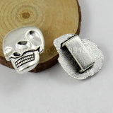 50pcs Tibetan Slider Skeleton for DIY Bracelet Necklace Cord Beads
