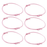 50pcs Woven Waxed Cord Bracelet Adjustable Thread Rope Bracelets Gift