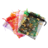 50pcs Butterfly Organza Bag Jewelry Pouch Decoration