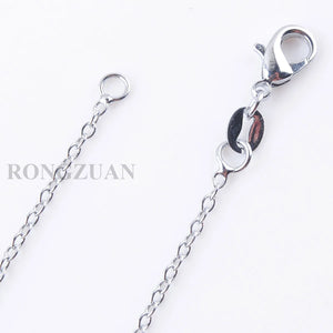 50pcs/lot 1.5mm Cord Necklace Chain Lobster Clasp DIY Jewelry TH3108