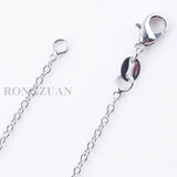 50pcs/lot 1.5mm Cord Necklace Chain Lobster Clasp DIY Jewelry TH3108