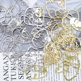 50pcs Art Abstract Human Face Charms Pendant DIY Jewelry Accessories