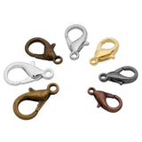 50pcs Zinc Alloy Lobster Clasp Hooks DIY Jewelry Making Necklace Bracelet Chain