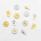 50pcs Cartoon Angels Alloy Floating Locket Charms DIY Jewelry