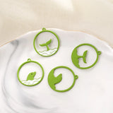 50pcs/lot Cartoon Animal Alloy Charms for DIY Jewelry