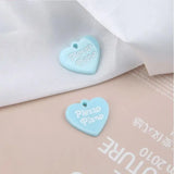 50pcs Geometric Hearts Resin Charms DIY Jewelry Earrings Pendant Accessory