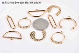 50pcs Geometry Shape Alloy Floating Locket Charms DIY Jewelry Decoration