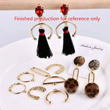 50pcs Geometry Shape Alloy Floating Locket Charms DIY Jewelry Decoration
