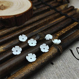 50pcs Resin Flower Spacer Beads for DIY Jewelry Making