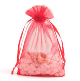 50pcs/lot Organza Drawstring Bags for Wedding Party - 7x9, 13x18, 20x30