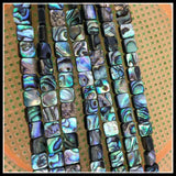 50pcs Abalone Shell Beads 8mm for Bracelets Making Charms Women