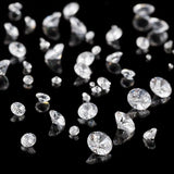 50pcs Cubic Zirconia Cabochons Clear A Faceted Diamond for Jewelry Making DIY
