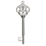 50pcs Santa Keys Skeleton Vintage Key Charms DIY Bracelet Necklace