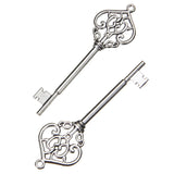50pcs Santa Keys Skeleton Vintage Key Charms DIY Bracelet Necklace