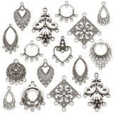 50pcs Tibetan Style Alloy Chandelier Components for Jewelry Making