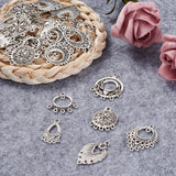 50pcs Tibetan Style Alloy Chandelier Components for Jewelry Making