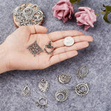 50pcs Tibetan Style Alloy Chandelier Components for Jewelry Making