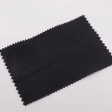 50pcs Seven Cotton Imitate Buckskin Silver Cleaning Cloth Polishing 10x6cm