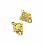 50pcs Devil Fish Alloy Charms for DIY Bracelet Necklace Jewelry Making