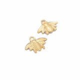 50pcs Vintage Ornament Bee Alloy Charms for DIY Bracelet Necklace Jewelry Making