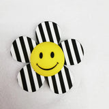 50pcs Korea DIY Smile Face Sunflower Paster Beads 25-55mm for Jewelry Making