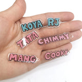 50pcs 35-42mm DIY Animal Candy Pendants for Earring Chain Jewelry Making
