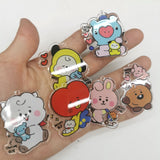 50pcs 35-42mm DIY Animal Candy Pendants for Earring Chain Jewelry Making