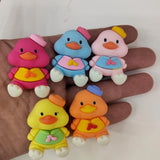 50pcs Large Chicken Sticker Cabochon Scrapbook for Women Kids Hairpin Jewelry