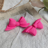 50pcs Acrylic Candy Bowknot Beads for Hairpin Headwear Jewelry Making