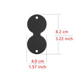 50pcs Brown Necklace Bracelet Cards Jewelry Display Packing Storage Holder