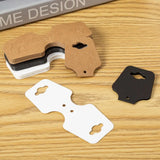 50pcs Brown Necklace Bracelet Cards Jewelry Display Packing Storage Holder