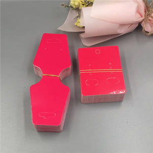 Earring Necklace Card Jewelry Display Card Stud Ear drop Packing card