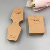 Earring Necklace Card Jewelry Display Card Stud Ear drop Packing card