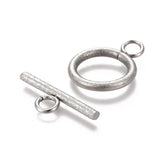 50 Sets Stainless Steel OT Clasp Toggle Clasps for DIY Jewelry Making