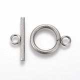 50 Sets Stainless Steel OT Clasp Toggle Clasps for DIY Jewelry Making