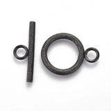 50 Sets Stainless Steel OT Clasp Toggle Clasps for DIY Jewelry Making