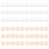 50x 7mm Clear Disc Pads for Piercing Bump B85D