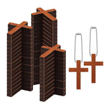 Faith Religious Wooden Crucifix Crosses 50pcs