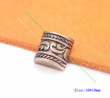 50x Motorcycle Biker Silver Square Flower Leather Rivets Stud Set